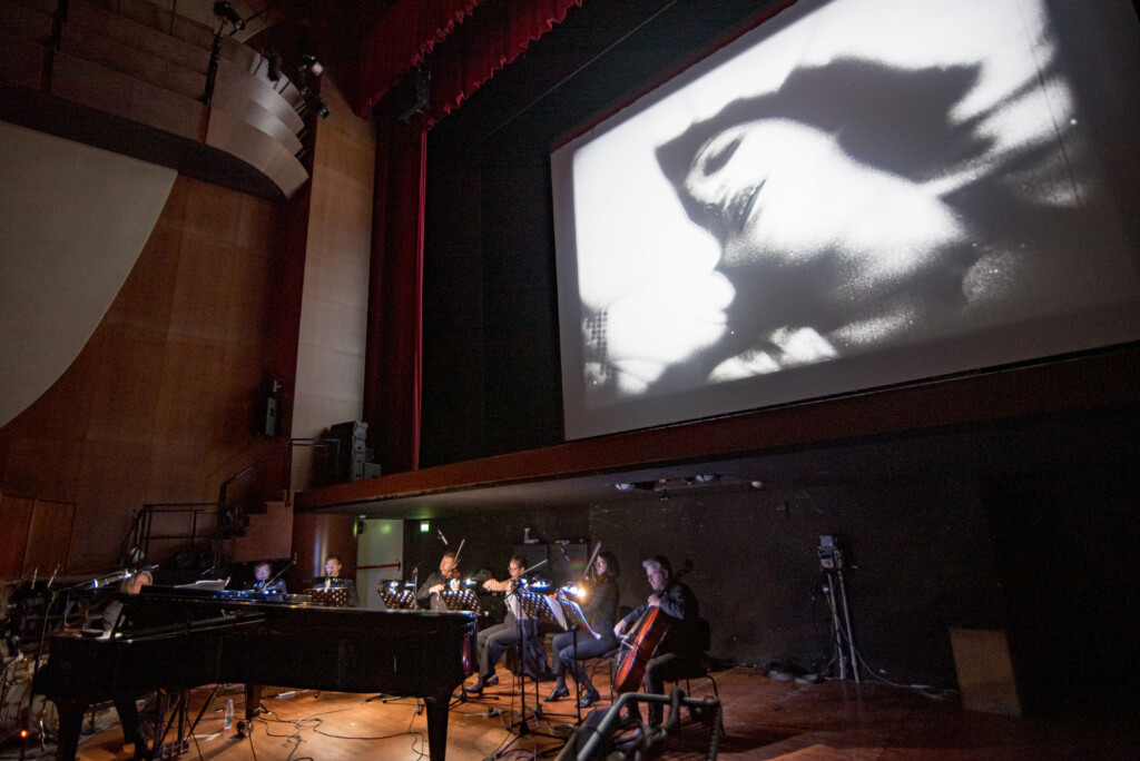 Photo of projection of Erotikon in Teatro Verdi in Pordenone